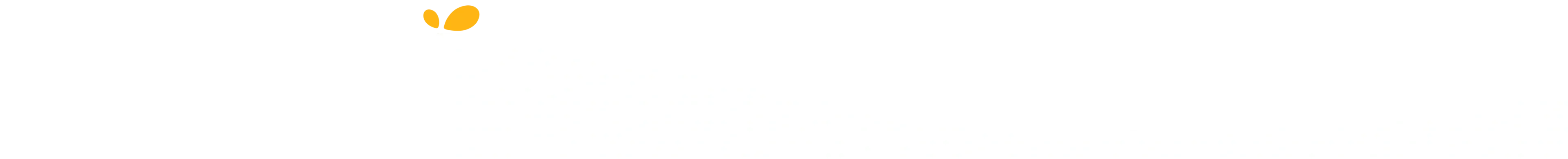 A curved white surface with two small, orange, semi-circular shapes at the left end against a black background.